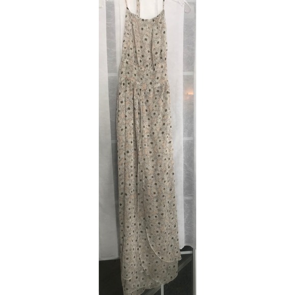 Unbranded Dresses & Skirts - Floral Daisy Halter Neck Overlay Dress With Romper Underneath